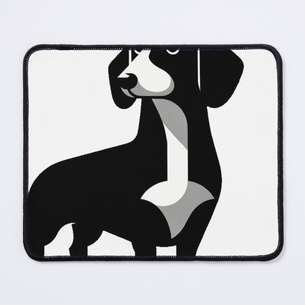 Item preview, Perro salchicha en negro designed and sold by hiddenlayers.