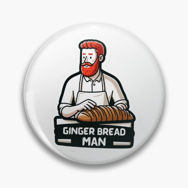 Item preview, Ginger Bread man Funny Punny Design designed and sold by BrinaandPops.