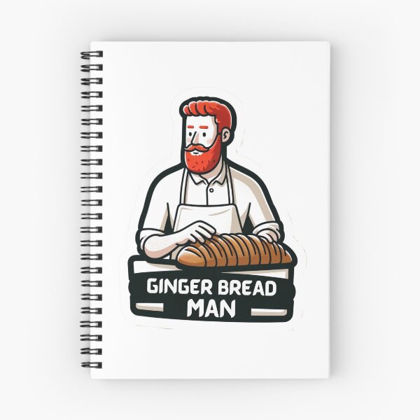 Item preview, Ginger Bread man Funny Punny Design designed and sold by BrinaandPops.