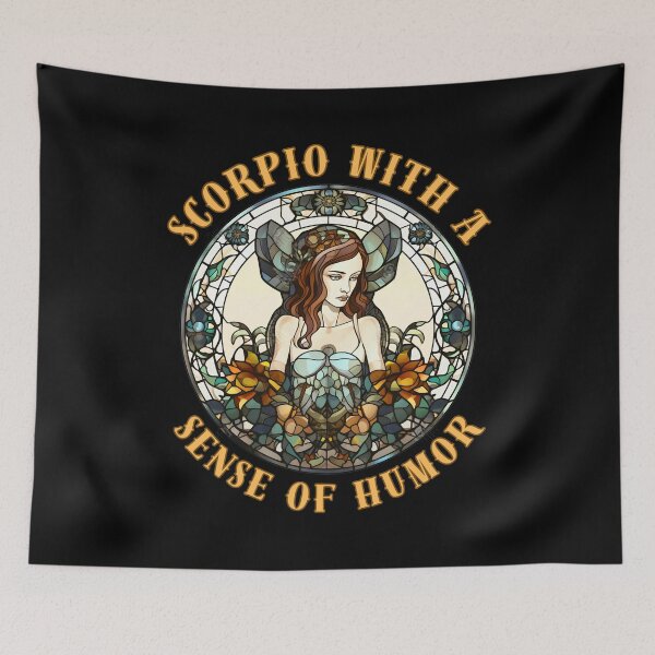 Item preview, Scorpio With A Sense Of Humor. scorpio sign designed and sold by ZodiacWonders.