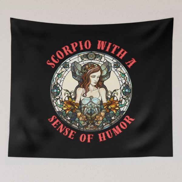 Item preview, Scorpio With A Sense Of Humor. scorpio astrology designed and sold by ZodiacWonders.