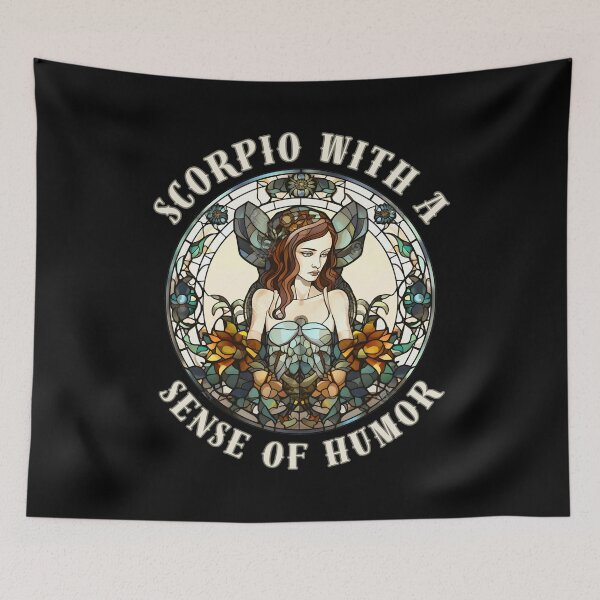 Item preview, Scorpio With A Sense Of Humor. scorpio zodiac sign designed and sold by ZodiacWonders.