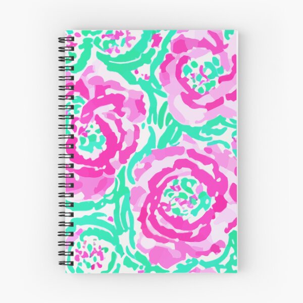 Item preview, Preppy pink and green roses designed and sold by SophieClimaArt.
