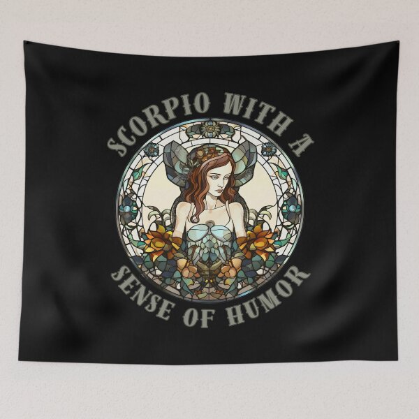 Item preview, Scorpio With A Sense Of Humor. scorpio horoscope designed and sold by ZodiacWonders.