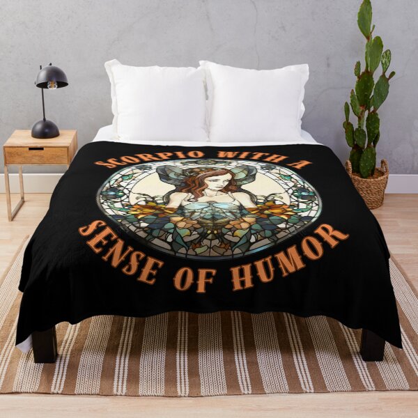 Item preview, Scorpio With A Sense Of Humor. scorpio sayings designed and sold by ZodiacWonders.