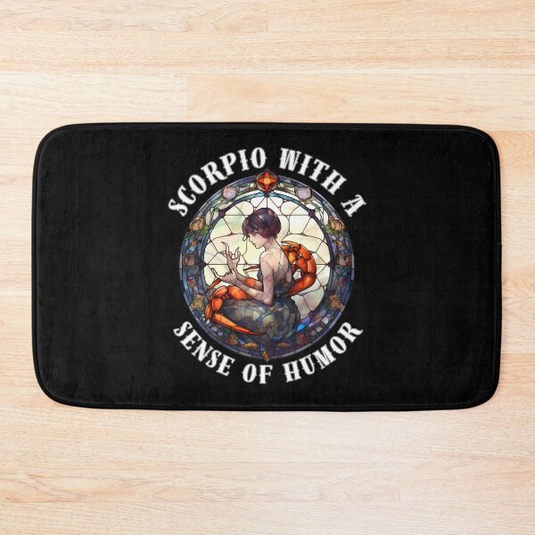 Item preview, Scorpio With A Sense Of Humor. scorpio quote designed and sold by ZodiacWonders.