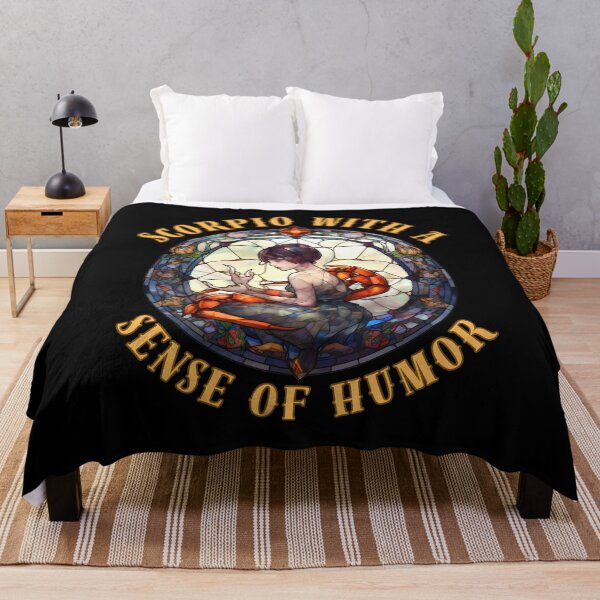 Item preview, Scorpio With A Sense Of Humor. scorpio season designed and sold by ZodiacWonders.