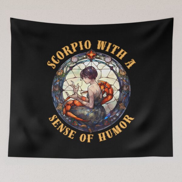 Item preview, Scorpio With A Sense Of Humor. scorpio season designed and sold by ZodiacWonders.