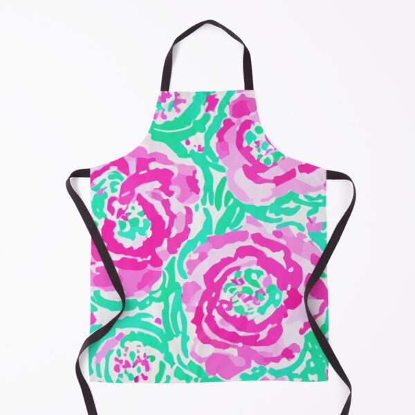 Item preview, Preppy pink and green roses designed and sold by SophieClimaArt.