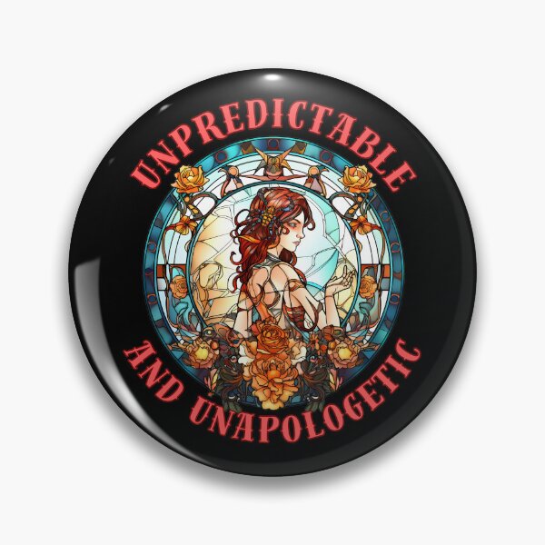 Item preview, Unpredictable And Unapologetic. scorpio astrology designed and sold by ZodiacWonders.