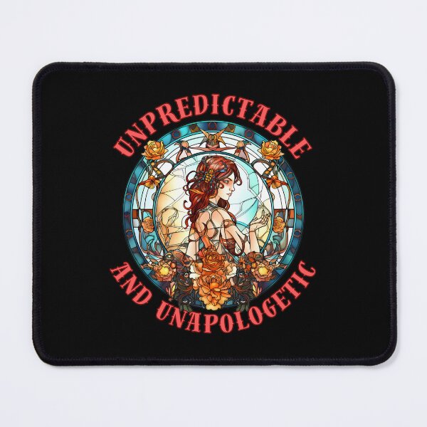 Item preview, Unpredictable And Unapologetic. scorpio astrology designed and sold by ZodiacWonders.