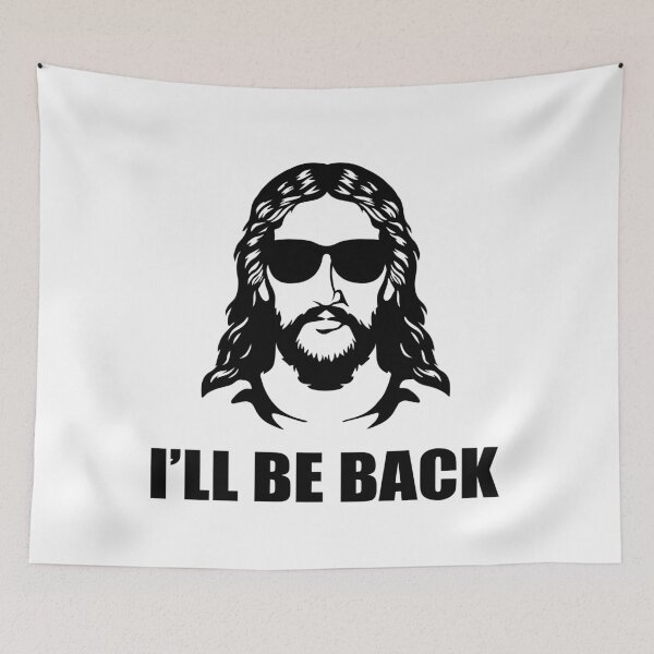 Item preview, Jesus "I'll Be Back" - Share Your Faith Apparel and Accessories  designed and sold by Rtim1230.