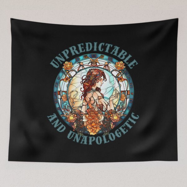 Item preview, Unpredictable And Unapologetic. scorpio zodiac sign designed and sold by ZodiacWonders.