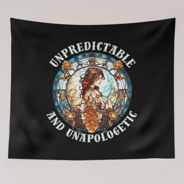 Item preview, Unpredictable And Unapologetic. scorpio horoscope designed and sold by ZodiacWonders.