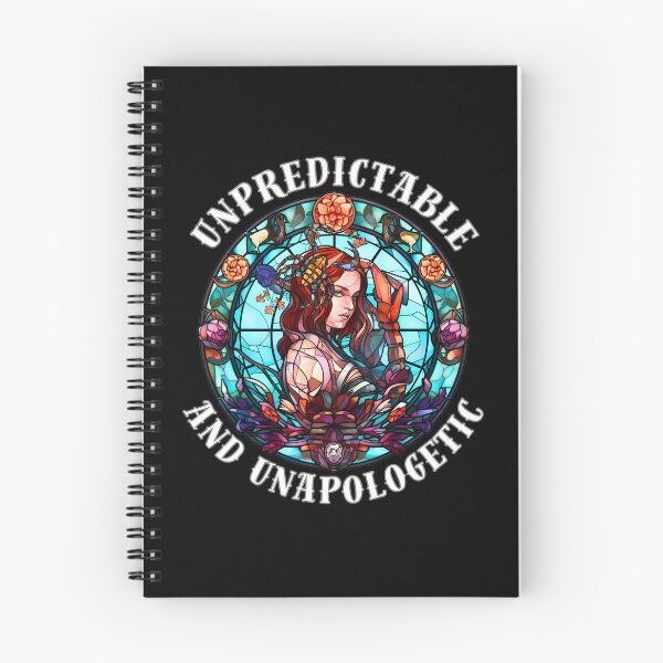 Item preview, Unpredictable And Unapologetic. scorpio quote designed and sold by ZodiacWonders.