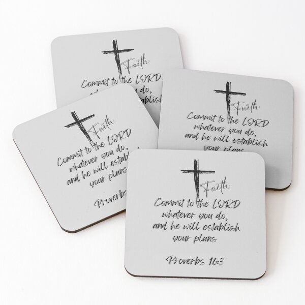 Item preview, Proverbs 16:3 Share Your Faith Apparel and Accessories  designed and sold by Rtim1230.