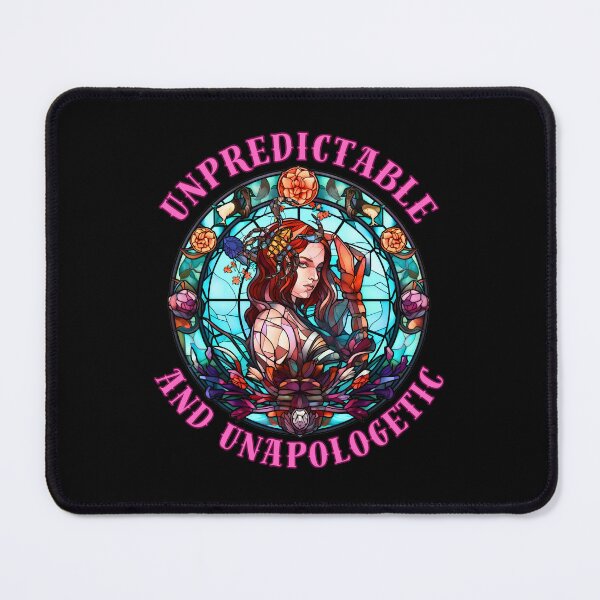 Item preview, Unpredictable And Unapologetic. scorpio funny designed and sold by ZodiacWonders.