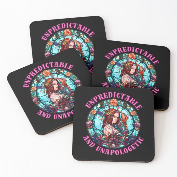 Item preview, Unpredictable And Unapologetic. scorpio funny designed and sold by ZodiacWonders.