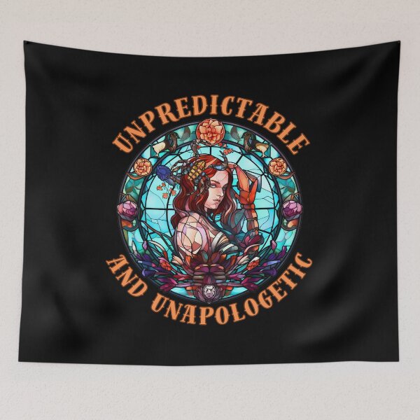 Item preview, Unpredictable And Unapologetic. scorpio november designed and sold by ZodiacWonders.