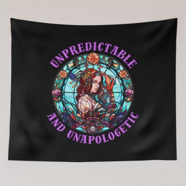 Item preview, Unpredictable And Unapologetic. scorpio symbol designed and sold by ZodiacWonders.