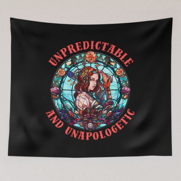 Item preview, Unpredictable And Unapologetic. scorpio star sign designed and sold by ZodiacWonders.