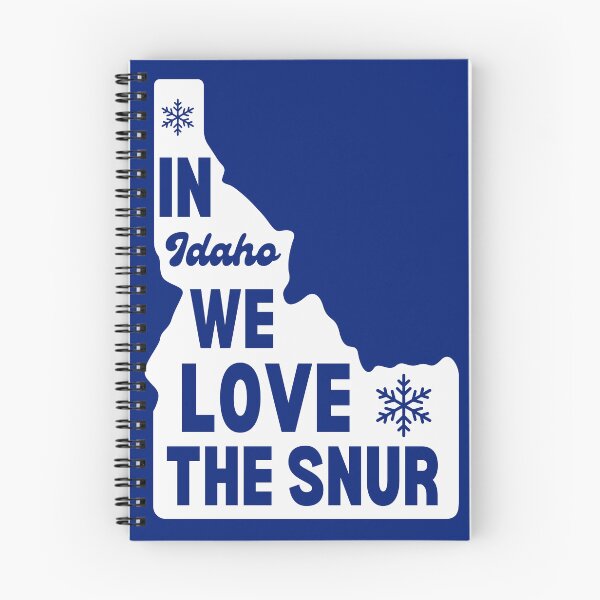 Item preview, In Idaho We Love the Snur (Snow) designed and sold by MyThirdFavorite.