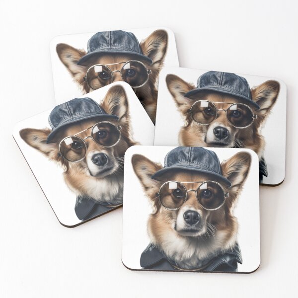 Item preview, Incorgnito Corgi Dog, Funny Puppies designed and sold by FawShop.