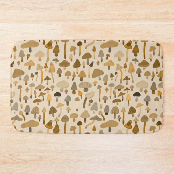 Item preview, mushroom pattern illustration designed and sold by wjzardd-designs.