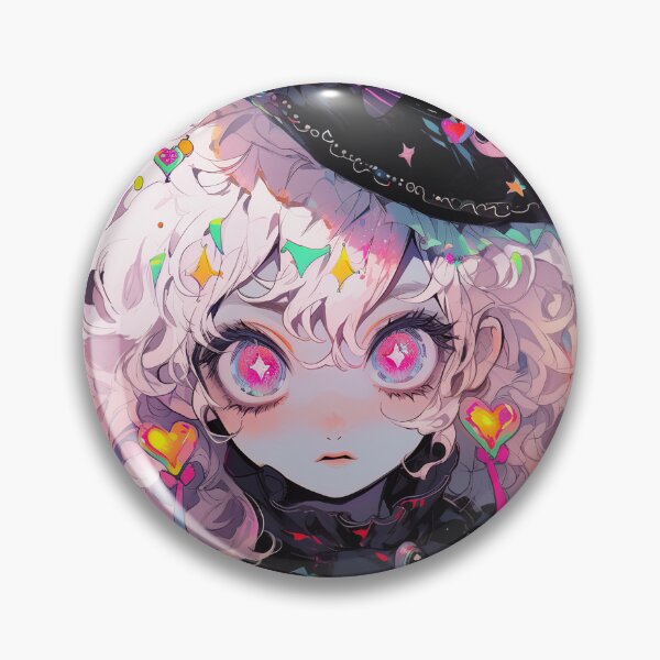 Item preview, Dark Kawaii Gothic Lolita Anime Girl designed and sold by bubblegoth.