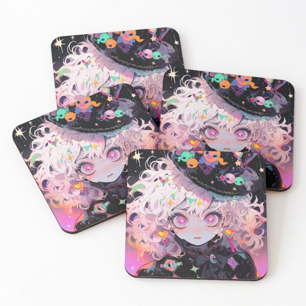 Item preview, Dark Kawaii Gothic Lolita Anime Girl designed and sold by bubblegoth.