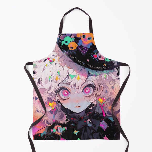 Item preview, Dark Kawaii Gothic Lolita Anime Girl designed and sold by bubblegoth.