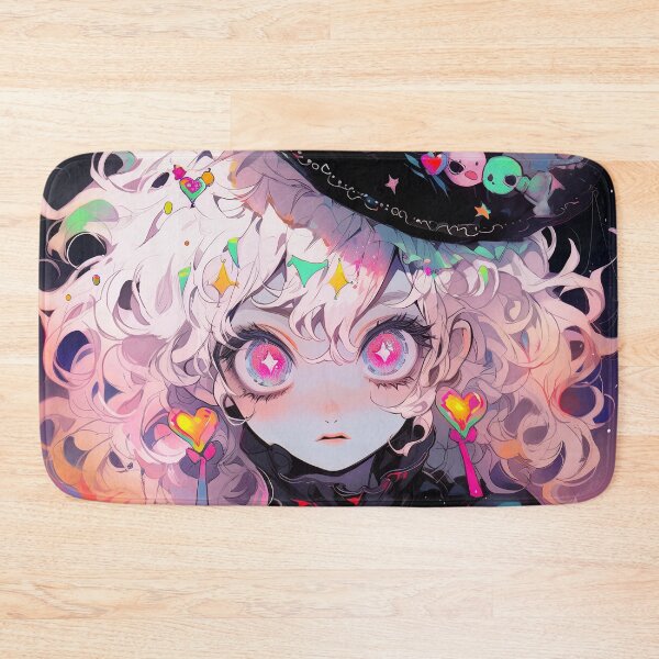 Item preview, Dark Kawaii Gothic Lolita Anime Girl designed and sold by bubblegoth.
