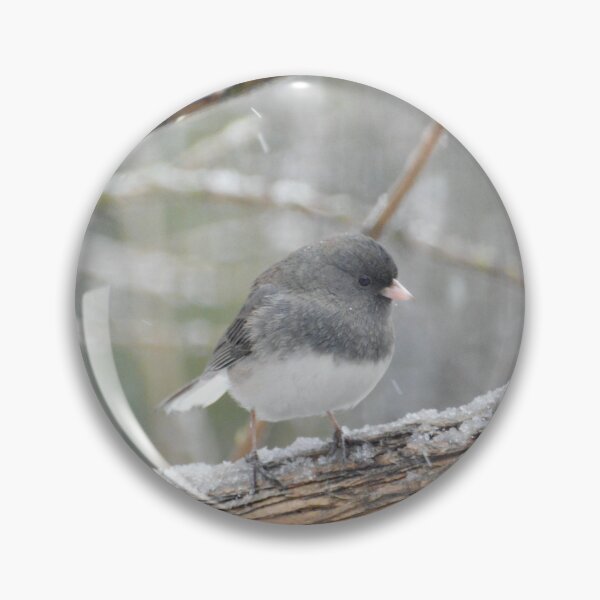 Item preview, Adorable Junco in the snow designed and sold by lisapicklepizza.