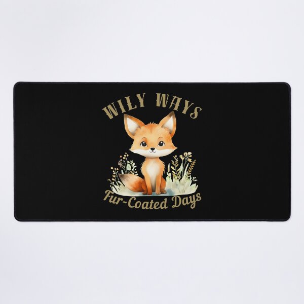 Item preview, Wily Ways, Fur-Coated Days. realistic fox designed and sold by FoxVibes.