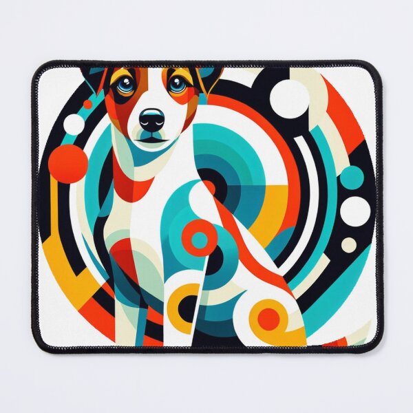 Item preview, Jack Russell Retro Ripples designed and sold by hiddenlayers.