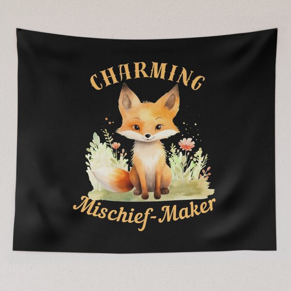 Item preview, Charming Mischief-Maker. fox lover designed and sold by FoxVibes.