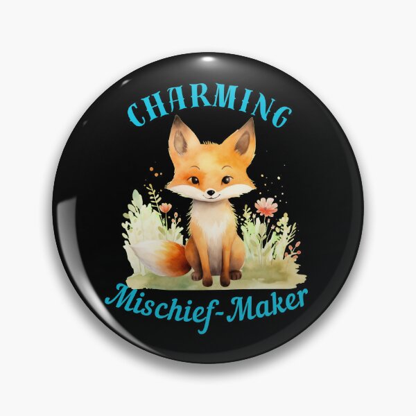 Item preview, Charming Mischief-Maker. fox face designed and sold by FoxVibes.
