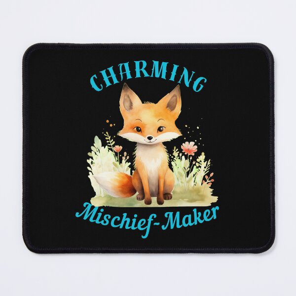 Item preview, Charming Mischief-Maker. fox face designed and sold by FoxVibes.