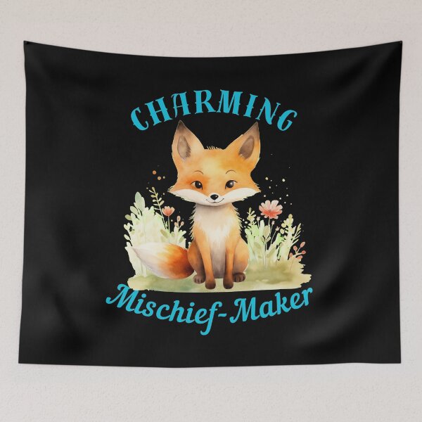 Item preview, Charming Mischief-Maker. fox face designed and sold by FoxVibes.