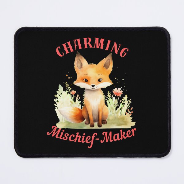 Item preview, Charming Mischief-Maker. fox head designed and sold by FoxVibes.