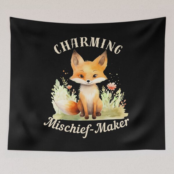 Artikelvorschau, Charmanter Unfugmacher. cooler Fuchs entworfen und verkauft von FoxVibes.