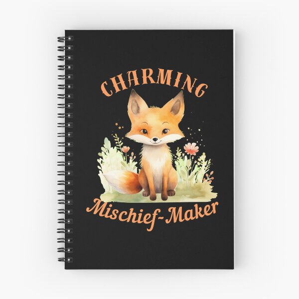 Item preview, Charming Mischief-Maker. fox portrait designed and sold by FoxVibes.