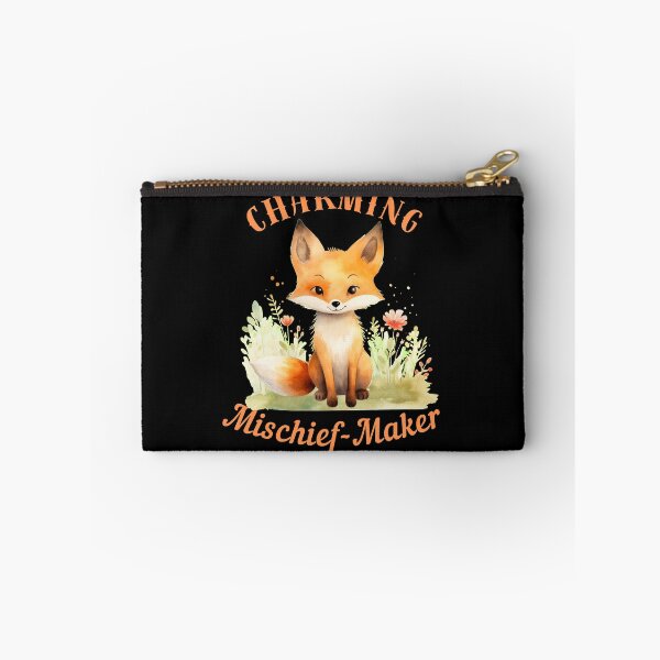 Item preview, Charming Mischief-Maker. fox portrait designed and sold by FoxVibes.