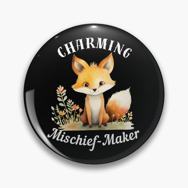 Item preview, Charming Mischief-Maker. fox quote designed and sold by FoxVibes.