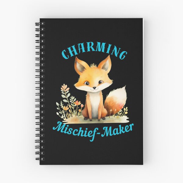 Item preview, Charming Mischief-Maker. vintage fox designed and sold by FoxVibes.