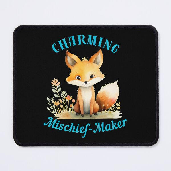 Item preview, Charming Mischief-Maker. vintage fox designed and sold by FoxVibes.