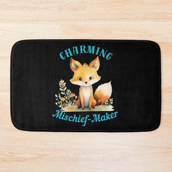 Item preview, Charming Mischief-Maker. vintage fox designed and sold by FoxVibes.