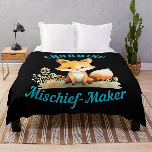 Item preview, Charming Mischief-Maker. vintage fox designed and sold by FoxVibes.