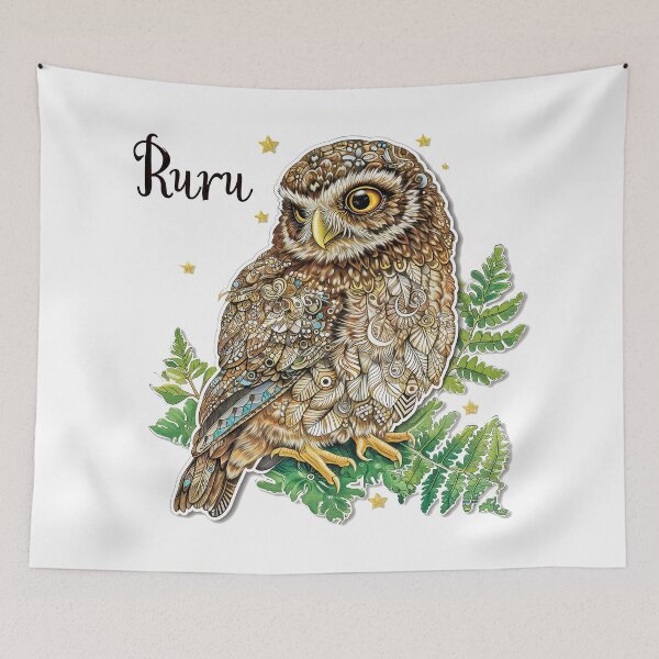 Item preview, Ruru patterns designed and sold by TheOosh.