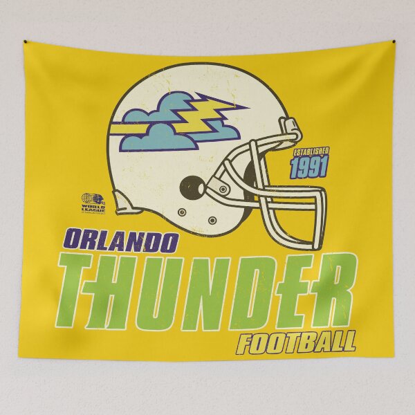 Item preview, Distressed Orlando Thunder Football designed and sold by TeeArcade84.